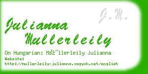 julianna mullerleily business card